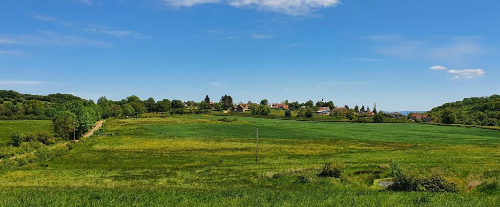 Uitzicht op Champallement